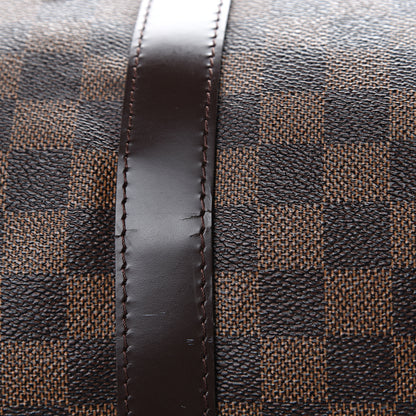 Louis Vuitton Damier Ebene Keepall Bandouliere 55 19 of 22