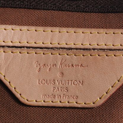 Louis Vuitton Monogram Kusama Town Speedy 30 Blue 6 of 7