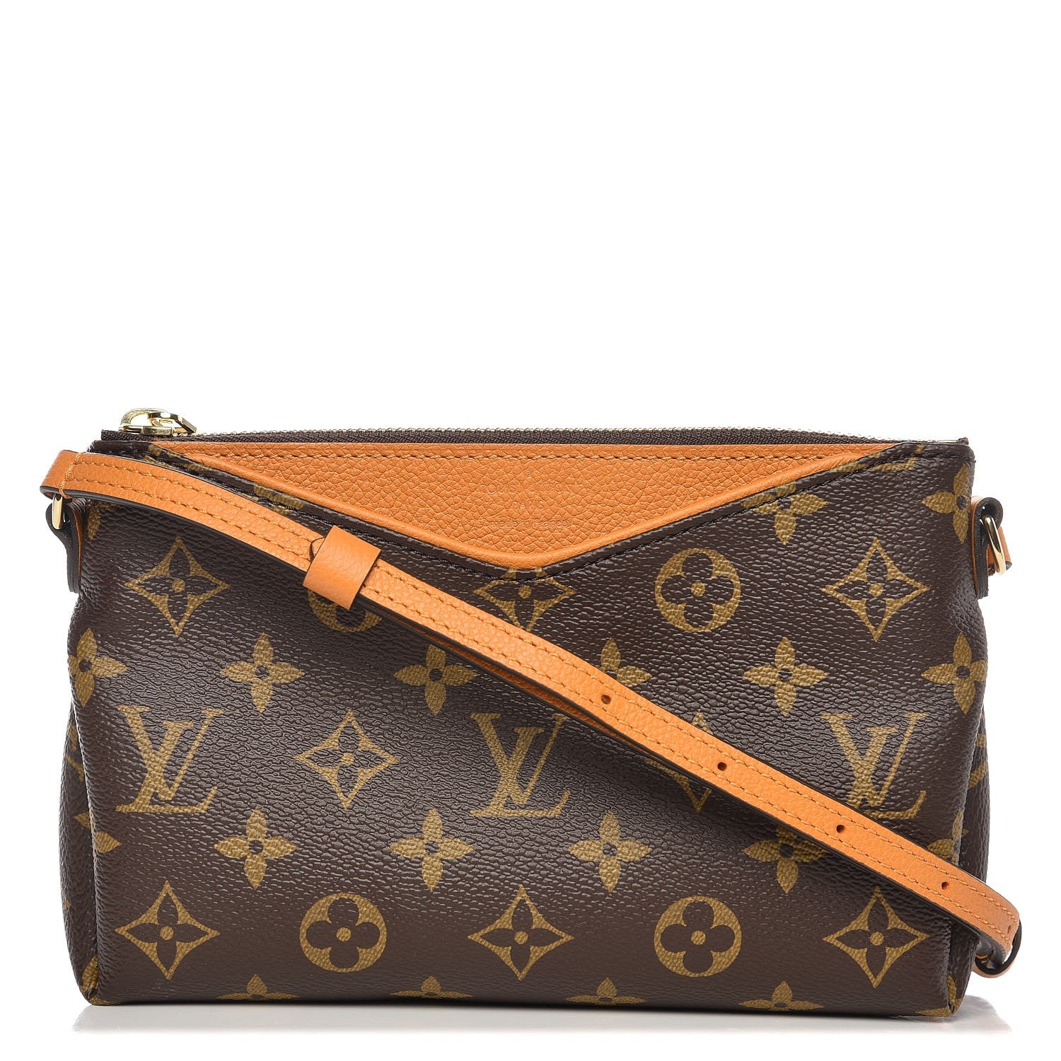 Louis Vuitton Monogram Pallas Crossbody Safran 1 of 7