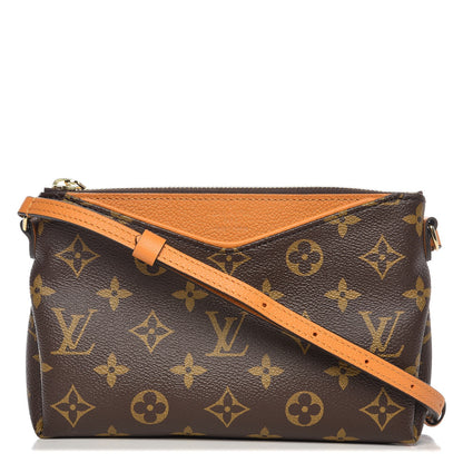 Louis Vuitton Monogram Pallas Crossbody Safran 1 of 7