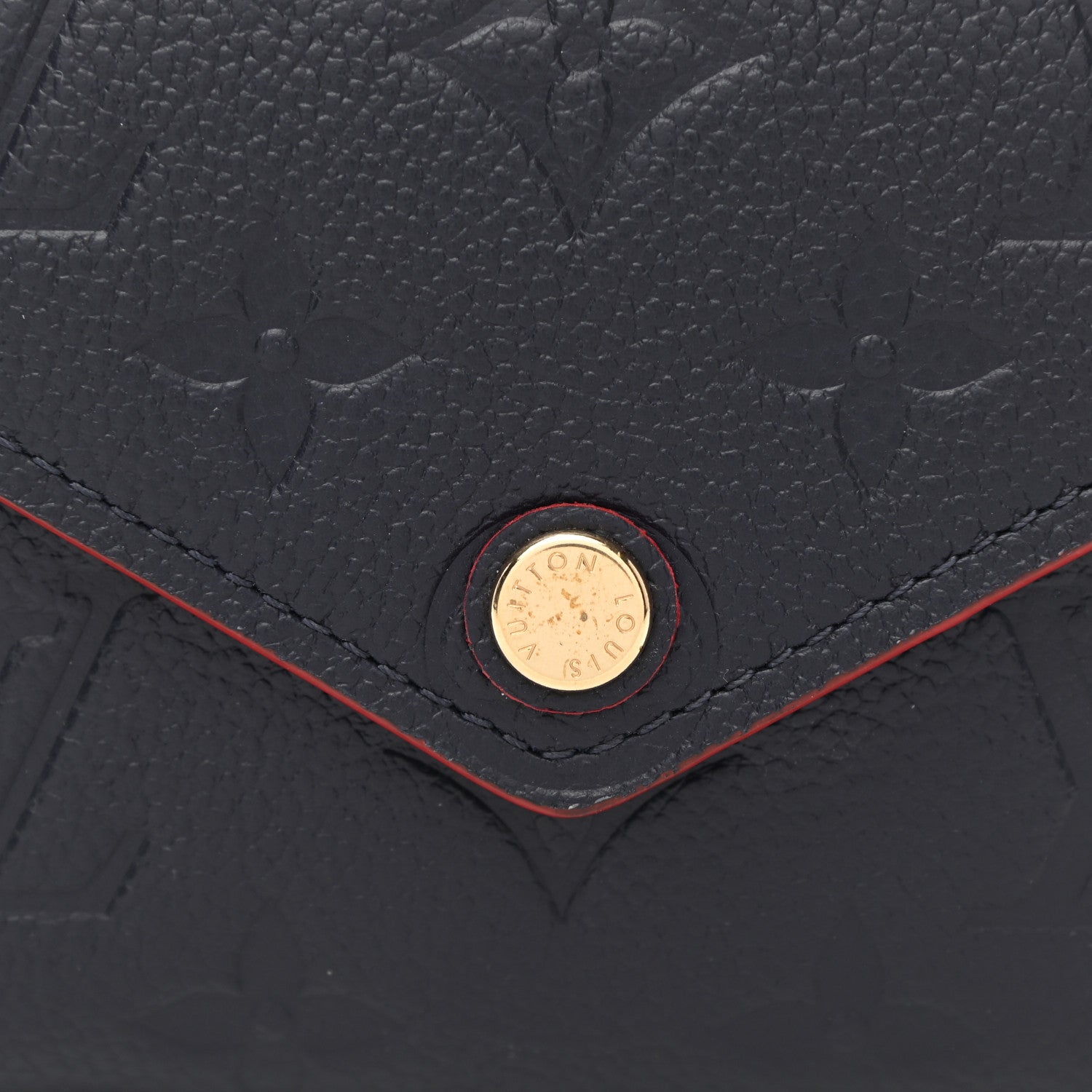 Louis Vuitton Empreinte Victorine Wallet Marine Rouge 8 of 10