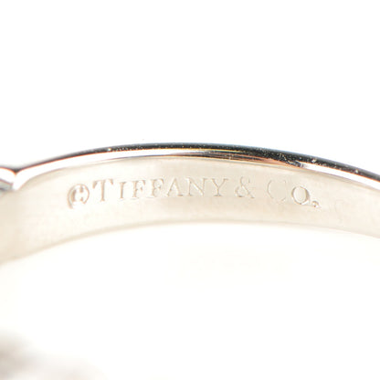 Tiffany Platinum Diamond 3mm Shared Setting Band Ring 7.5 4 of 5