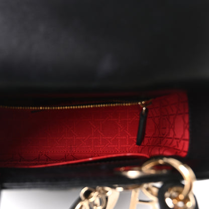 Christian Dior Lambskin Cannage Small My ABCDior Lady Dior Black 5 of 11