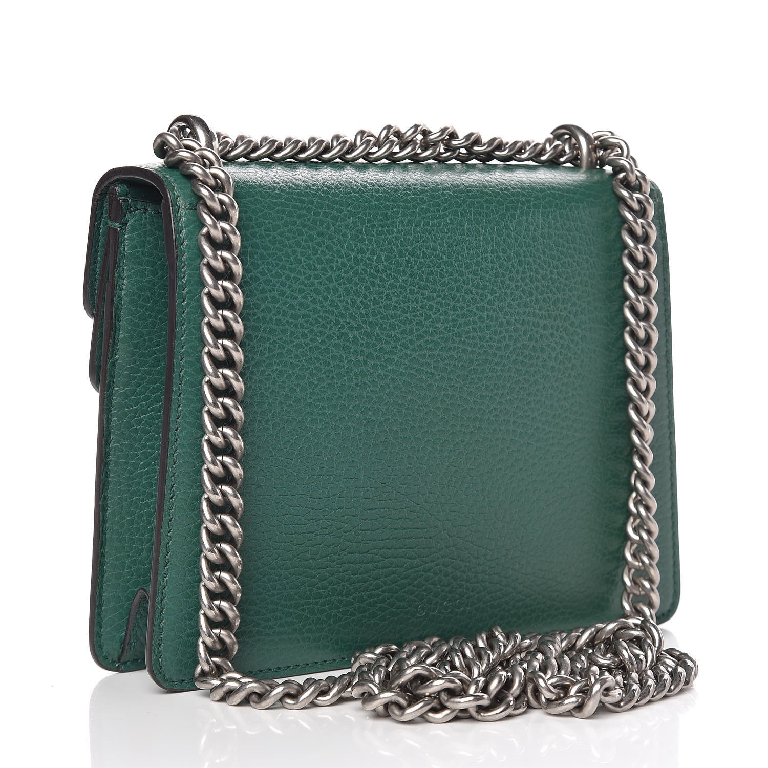 Gucci Calfskin Mini Dionysus Shoulder Bag Emerald 3 of 11