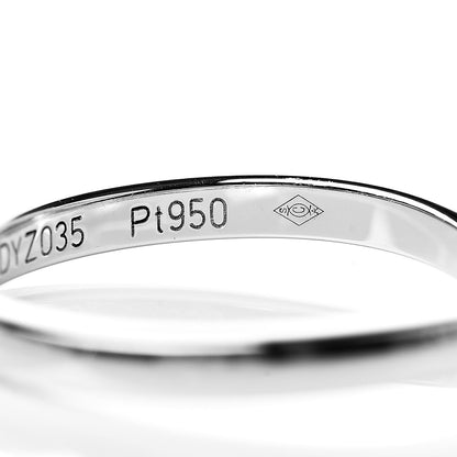 Cartier Platinum Diamond Ballerine Wedding Band Ring 49 4.75 5 of 6