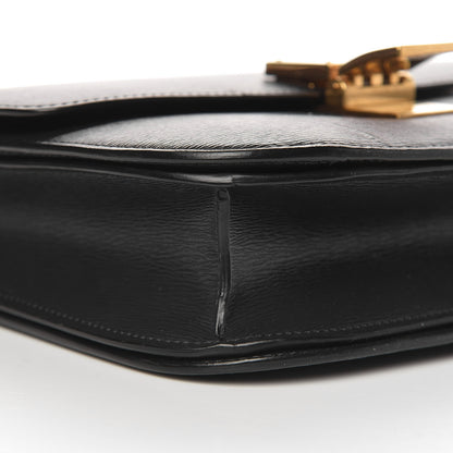 Celine Liege Calfskin Medium Classic Box Flap Bag Anthracite 14 of 17