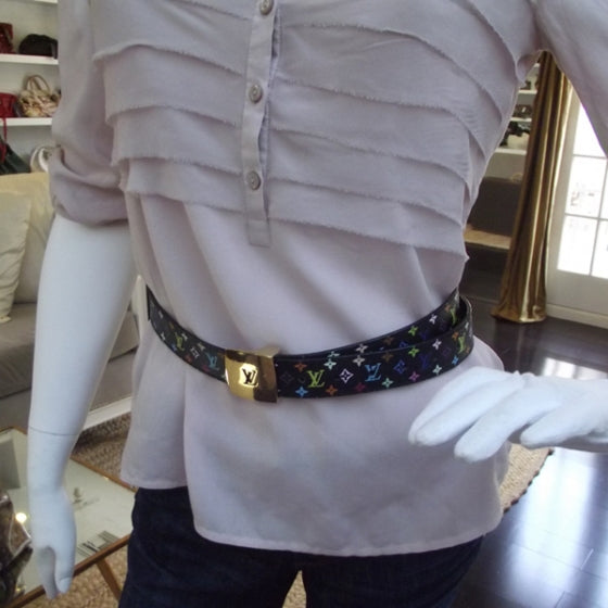 Monogram Multicolor LV Cut Reversible Belt 85/34