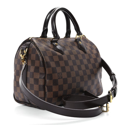 Louis Vuitton Damier Ebene Speedy Bandouliere 25 3 of 12