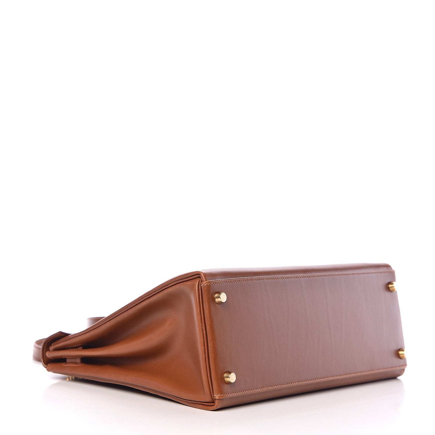 Hermes Box Kelly Retourne 32 Noisette 3 of 18