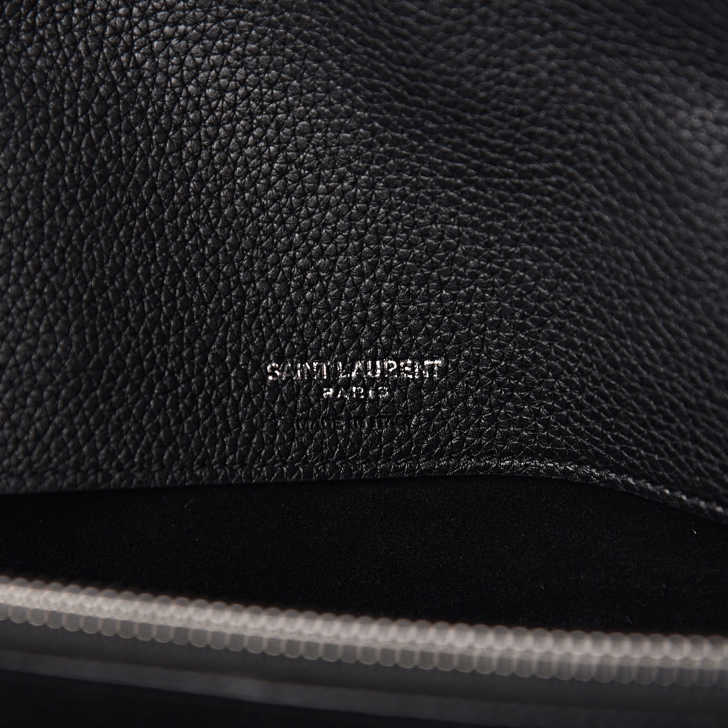 Grained Calfskin Small Supple Sac De Jour Black