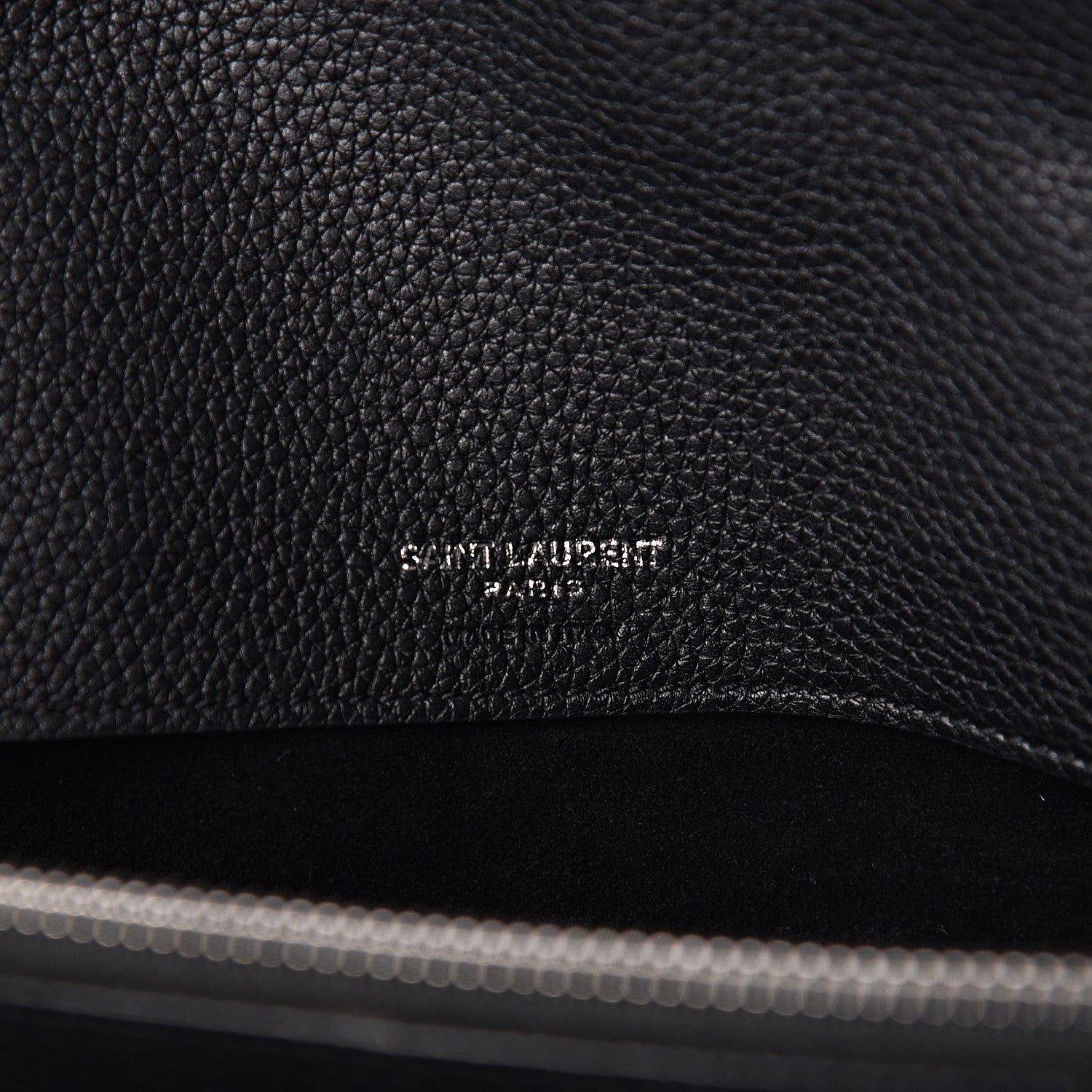 Saint Laurent Grained Calfskin Small Supple Sac De Jour Black 7 of 10