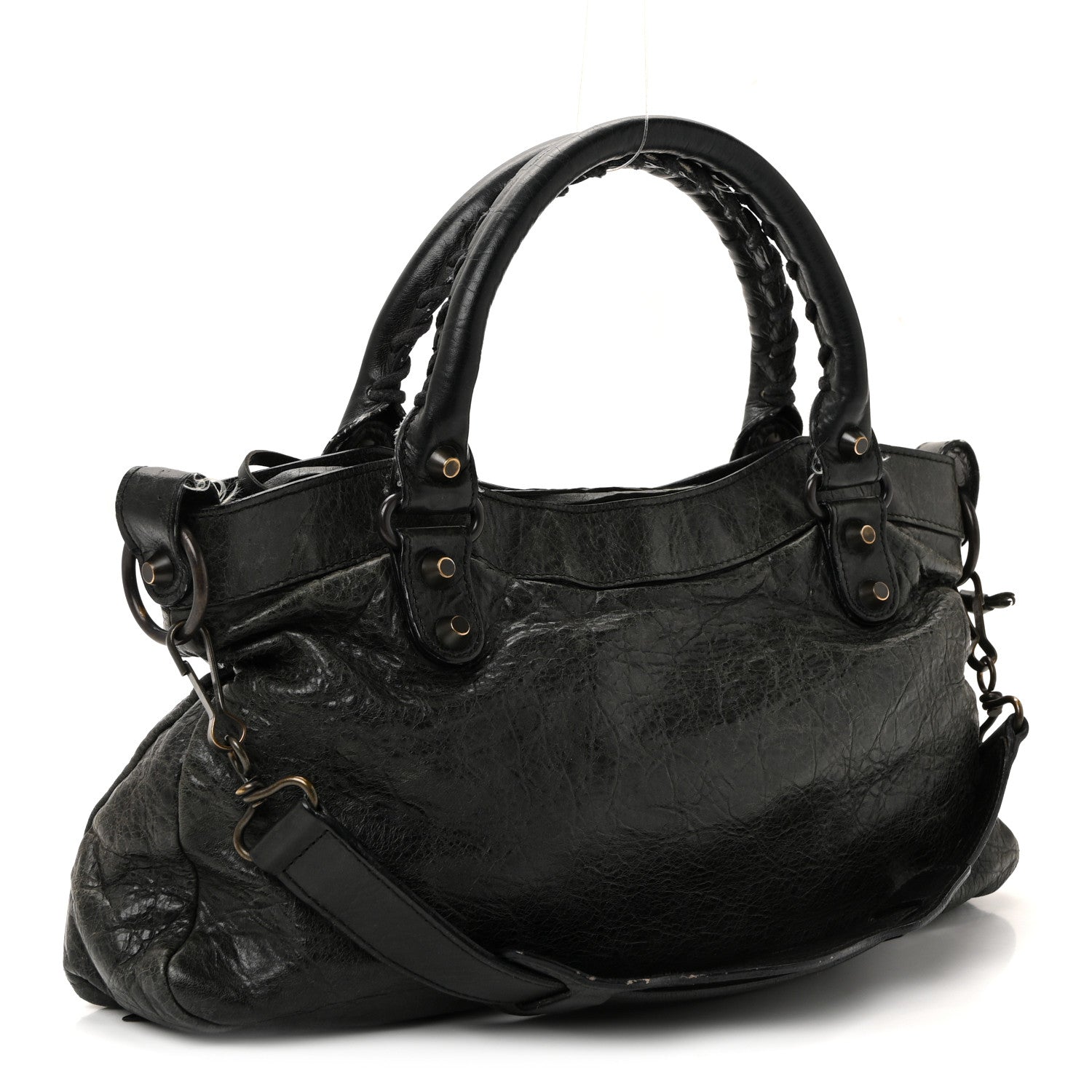 Balenciaga Agneau Classic Hardware First Anthracite 4 of 11