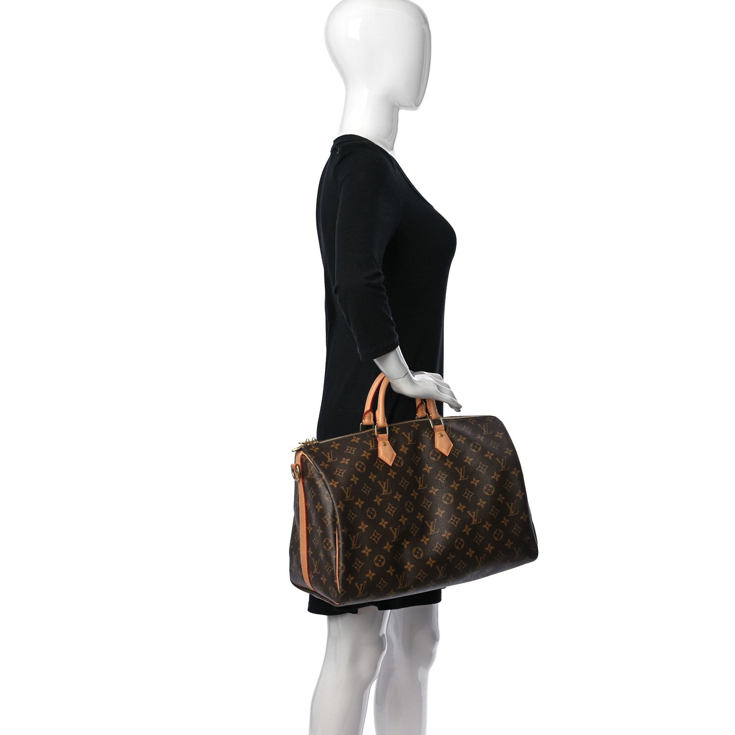 Louis Vuitton Monogram Speedy Bandouliere 40 2 of 12