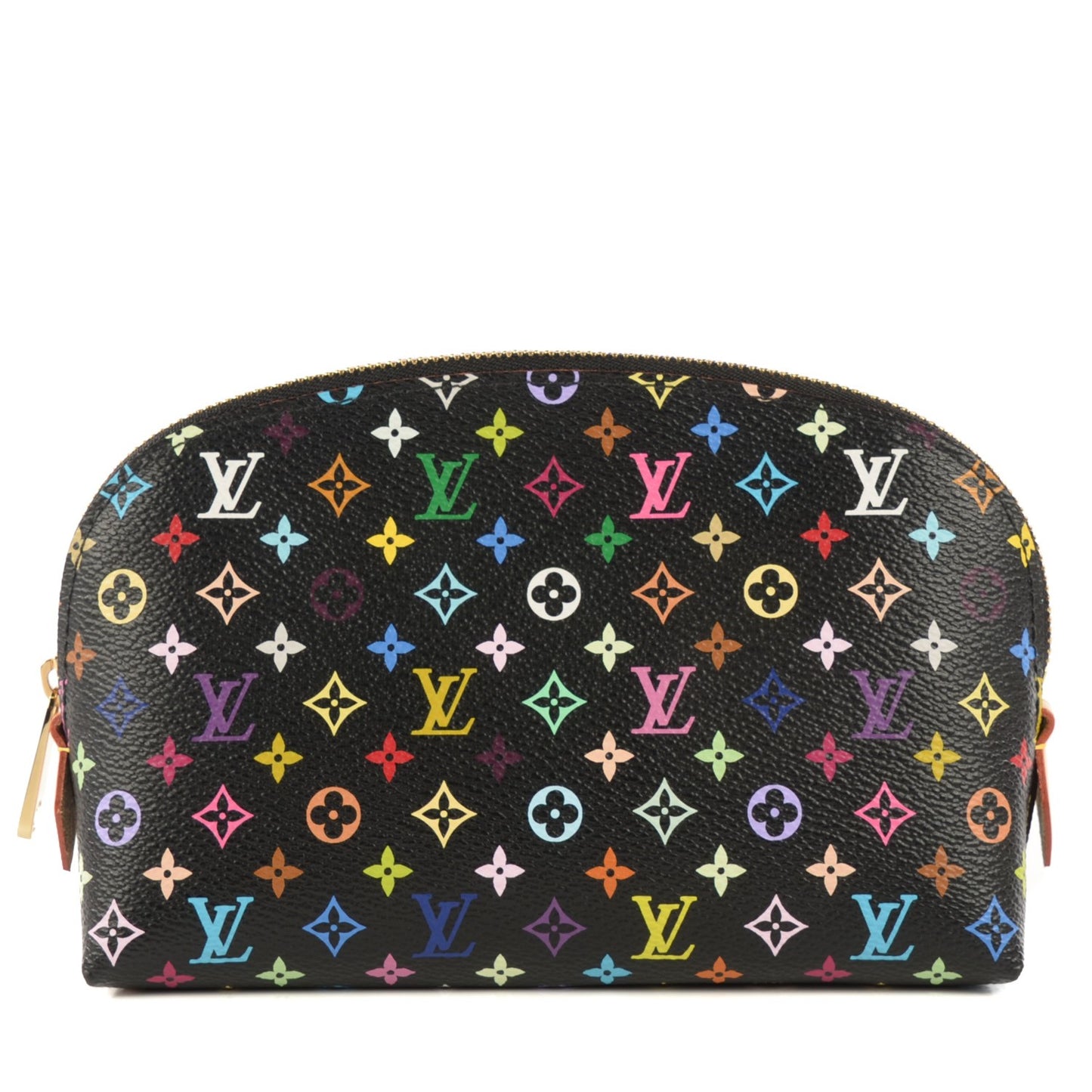 Monogram Multicolor Cosmetic Pouch Black Grenade