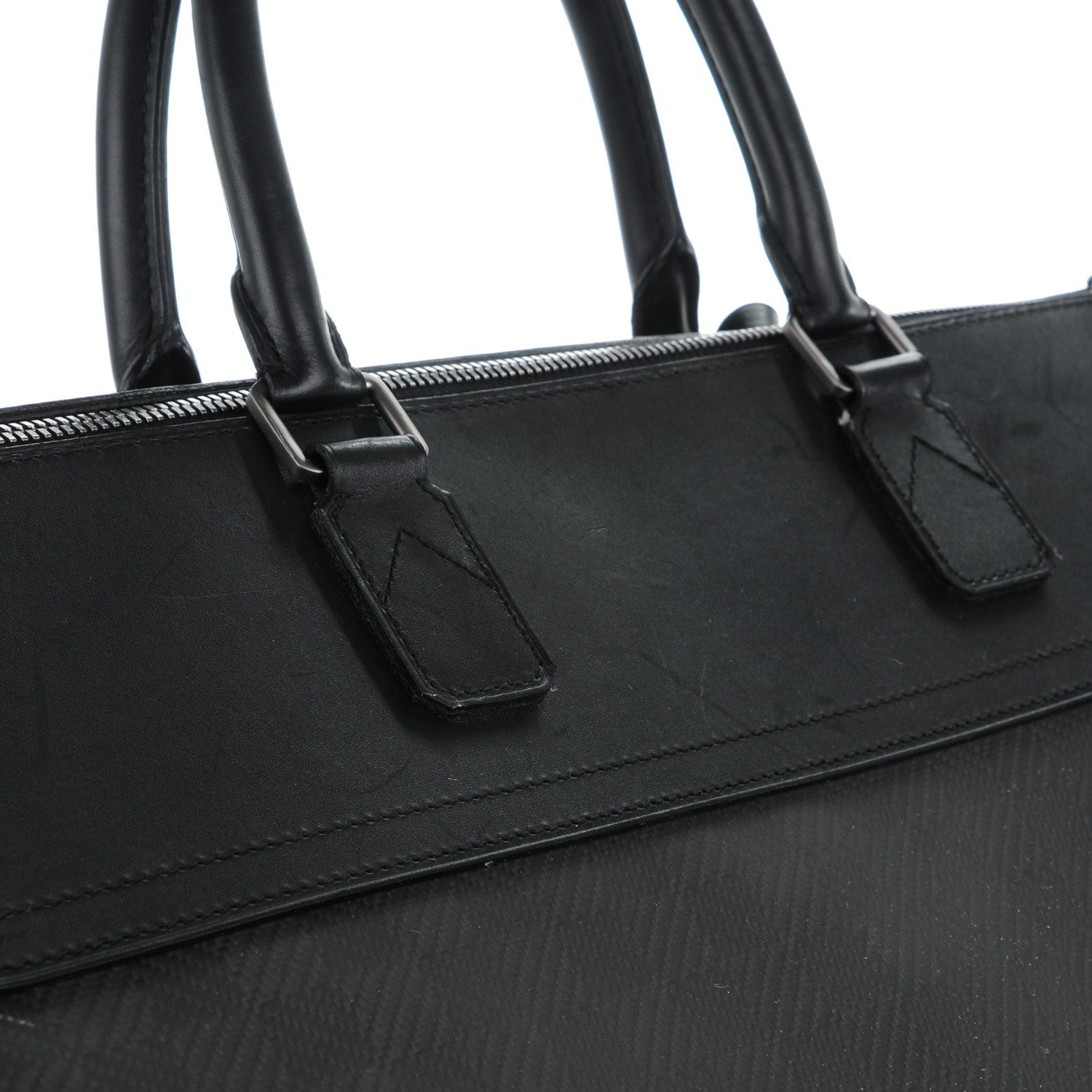 Louis Vuitton Damier Carbone Weekender GM I8 8 of 9