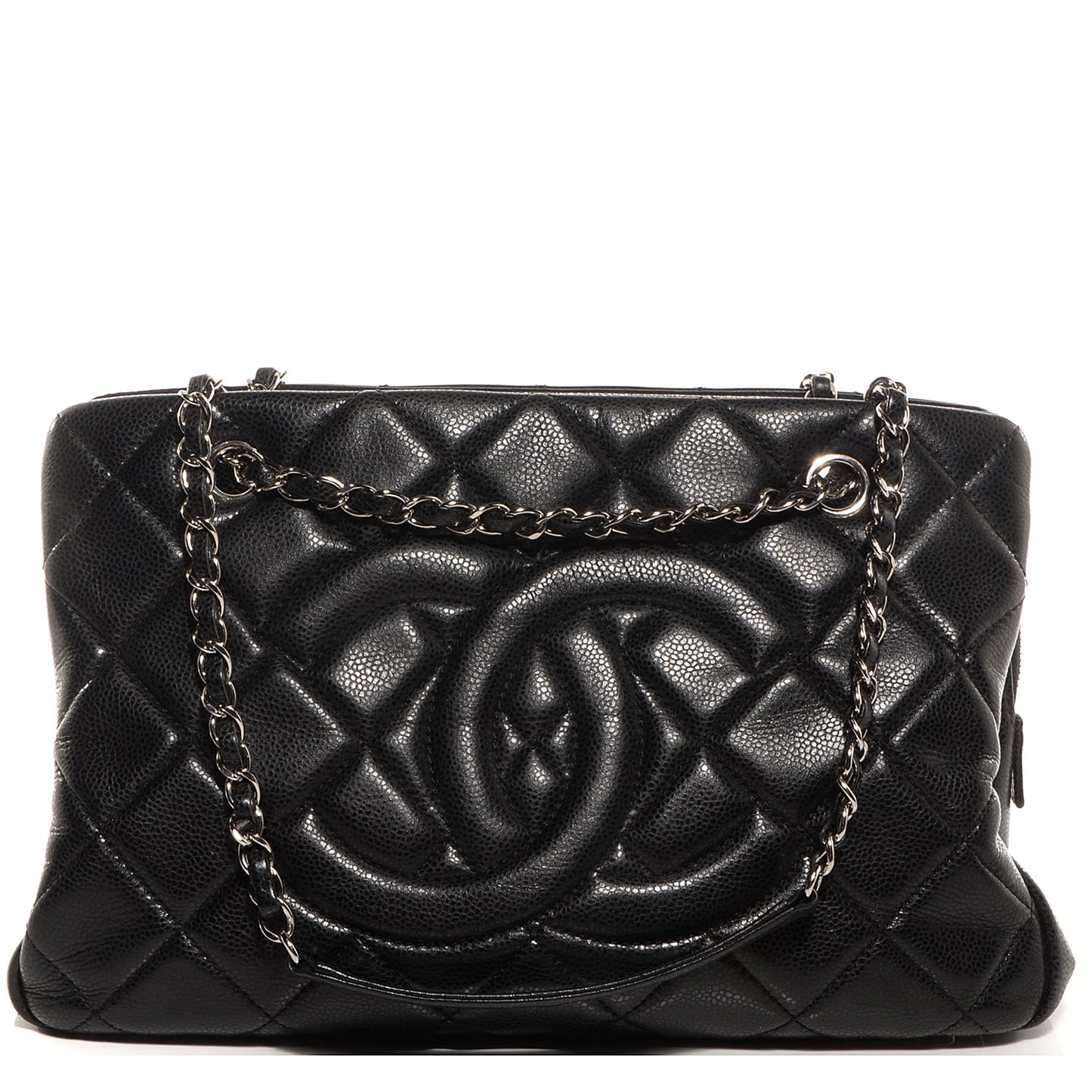 Caviar CC Timeless Soft Tote Black