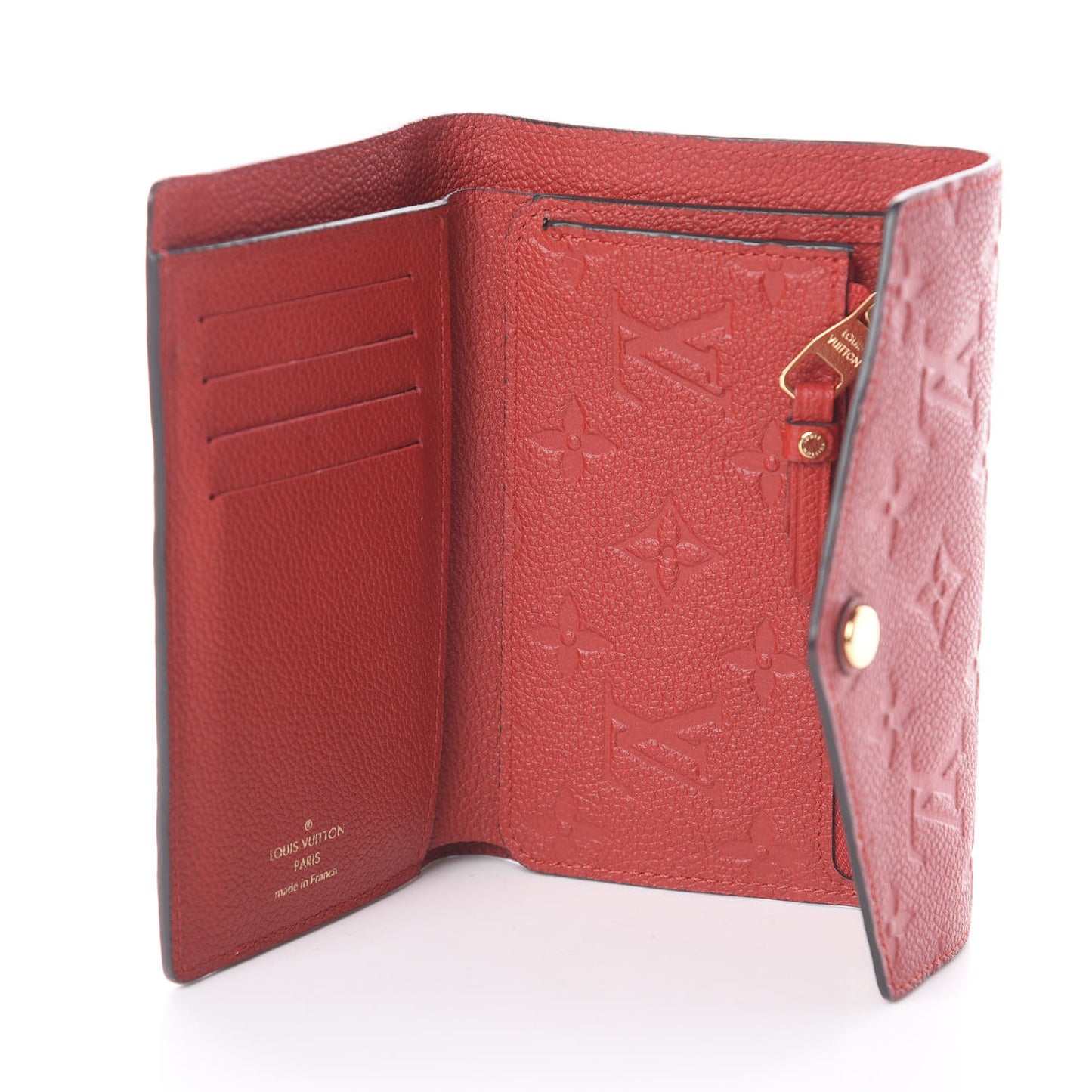 Empreinte Compact Curieuse Wallet Cherry
