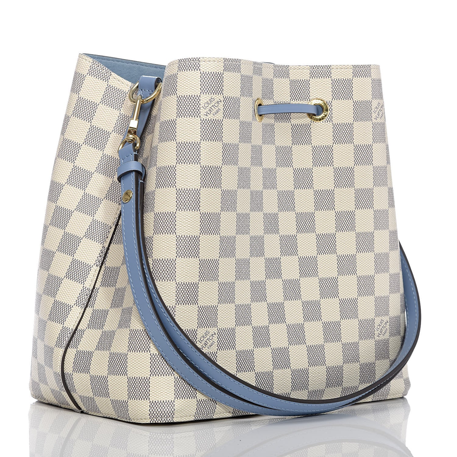 Louis Vuitton Damier Azur Neonoe MM Bleuet 4 of 10