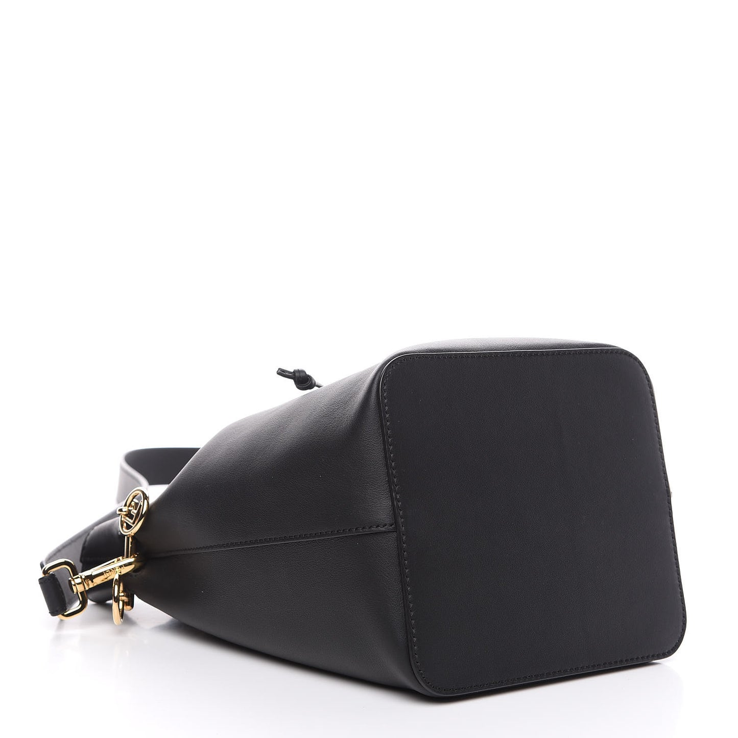 Vitello Grace Matte F is Fendi Grande Mon Tresor Bucket Bag Black