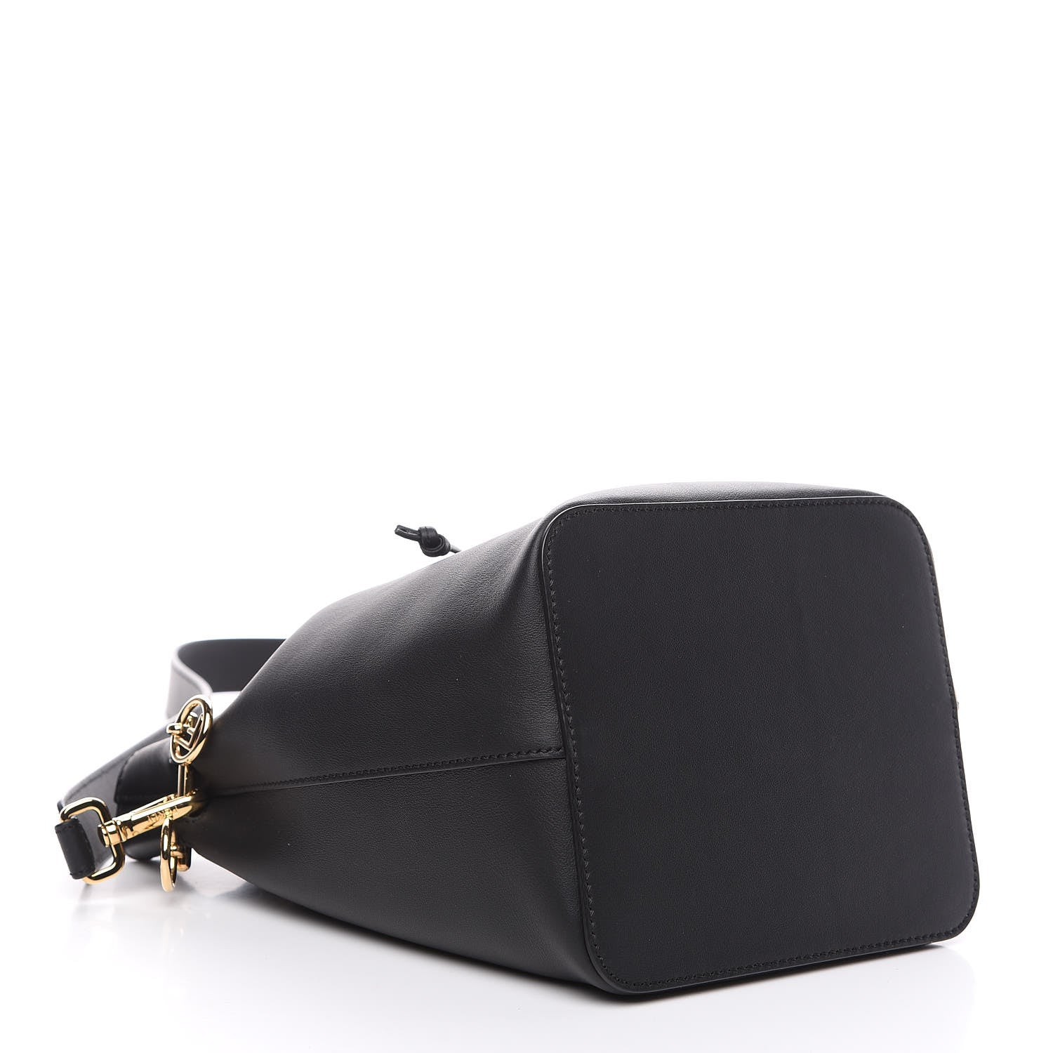 Fendi Vitello Grace Matte F is Fendi Grande Mon Tresor Bucket Bag Black 3 of 9