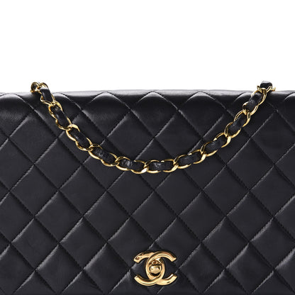 Chanel Lambskin Quilted Small Single Flap Black 12 of 12