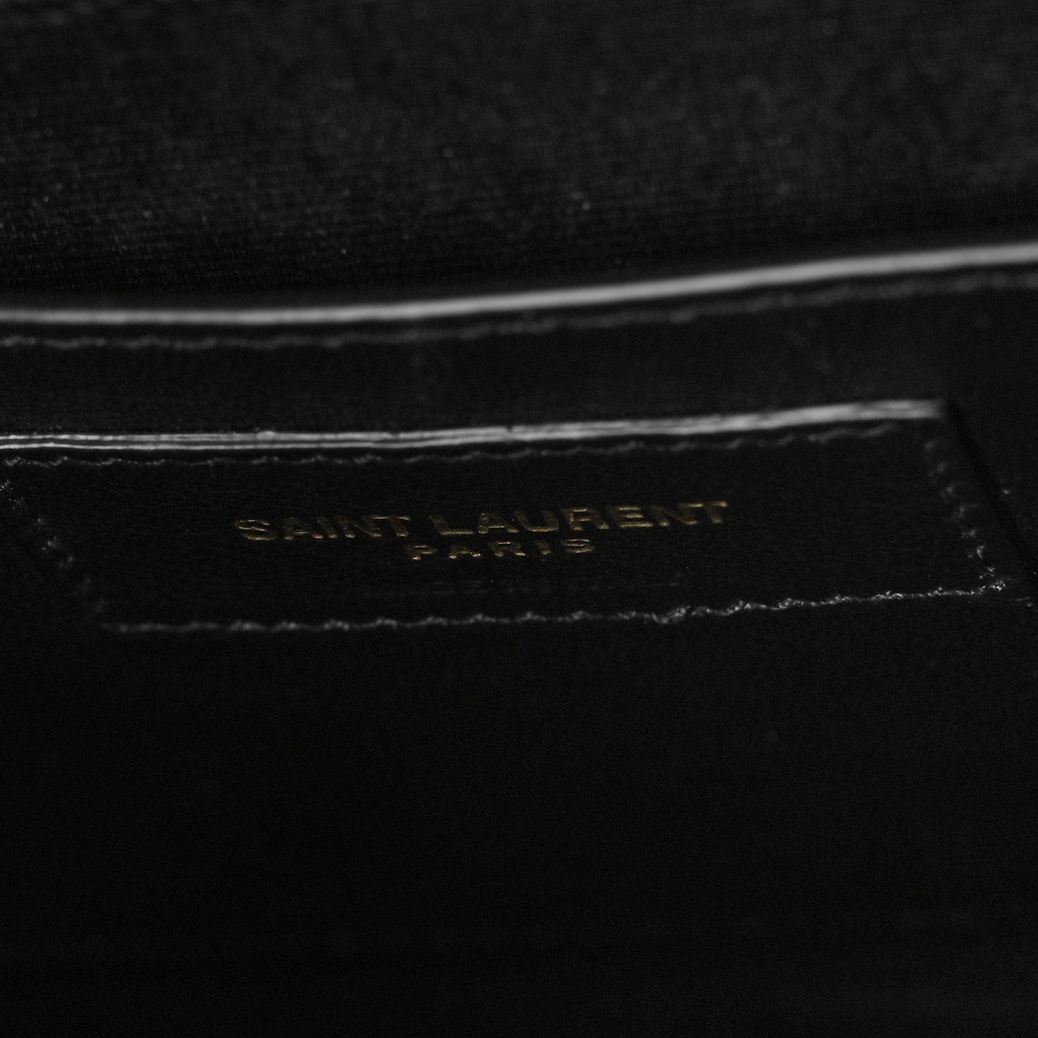 Saint Laurent Grain De Poudre Textured Mixed Matelasse Triquilt Medium Monogram Satchel Black 7 of 9