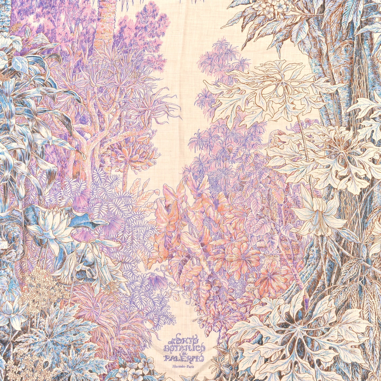 Cashmere Silk All'Orto Botanico di Palermo 140 Rose Naturel Bleu