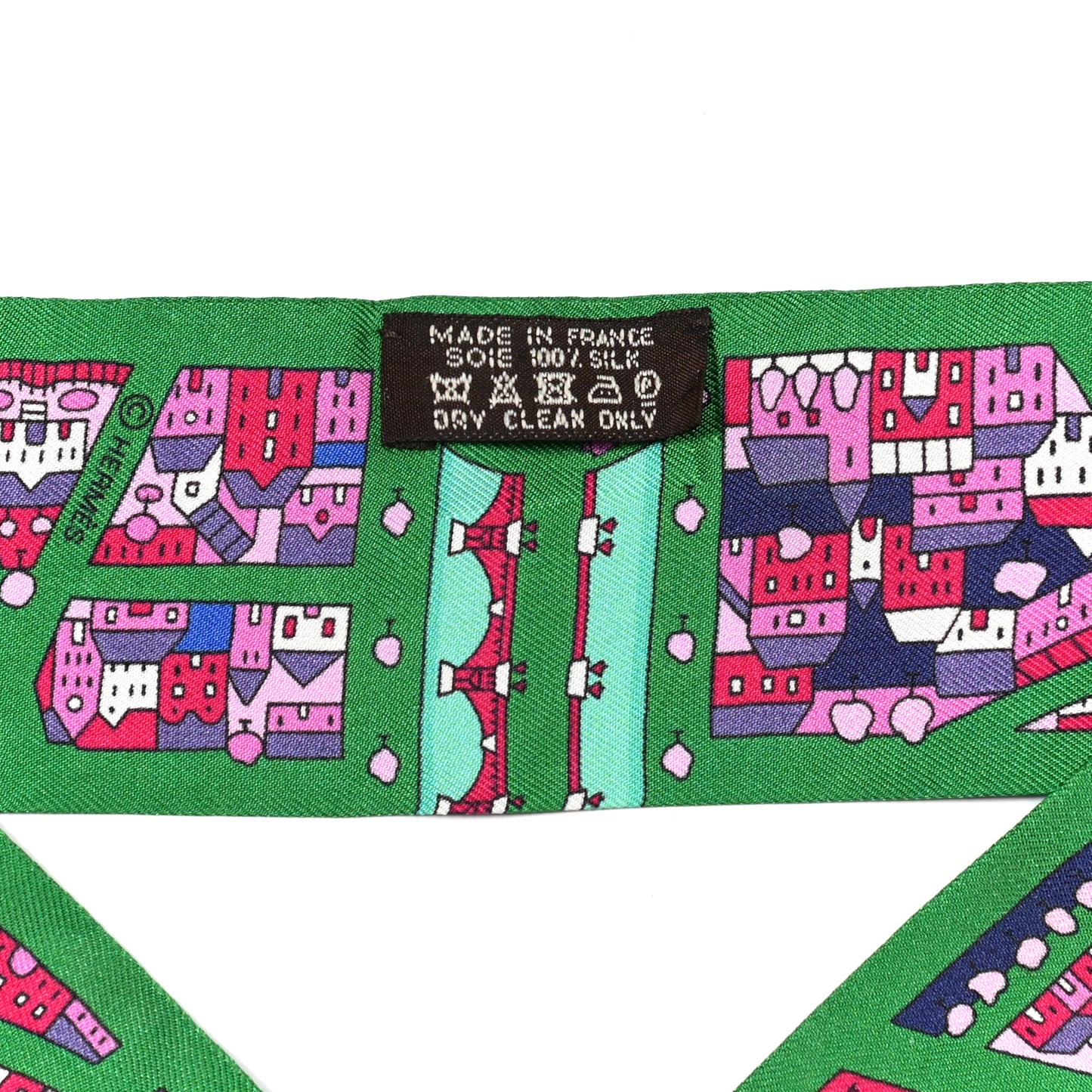 Silk Rive Droite Rive Gauche Twilly Vert Rose Bleu