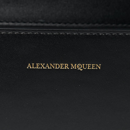 Alexander McQueen Calfskin Knuckle Shoulder Bag Black 5 of 14