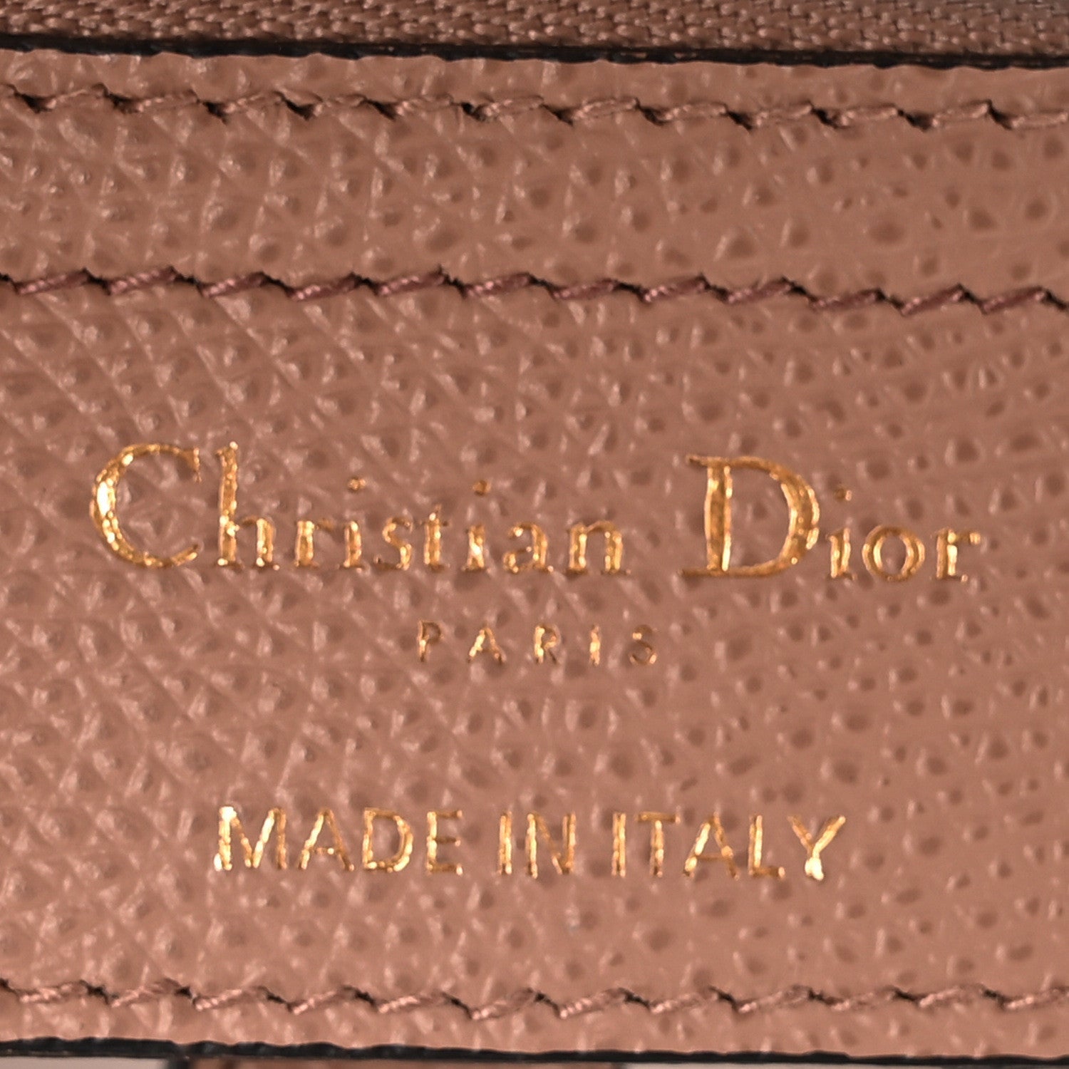 Christian Dior Grained Calfskin Saddle Bag Fard 6 of 11