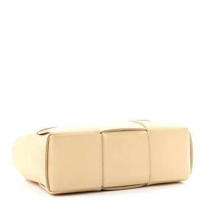 Bottega Veneta Grained Calfskin Maxi Intrecciato Mini Arco Tote Porridge 4 of 9