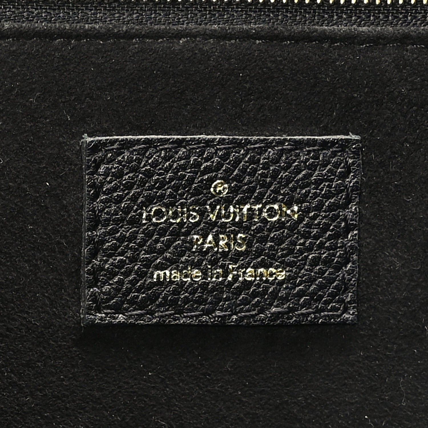 Louis Vuitton Empreinte Monogram Saint-Germain PM Black Platine 6 of 8