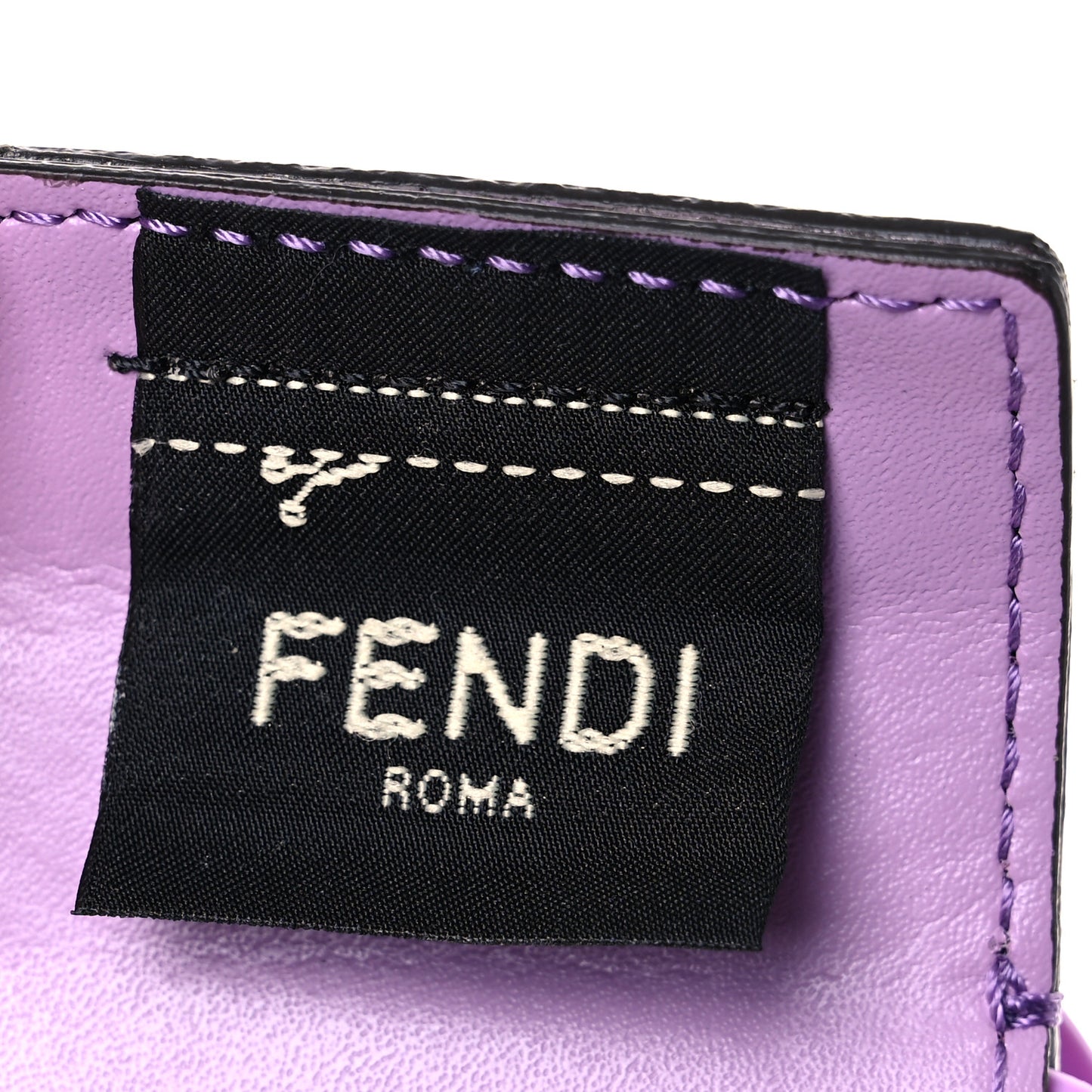 Recycled Plastic Vitello Liberty Matte Small Fendi Basket Violetta