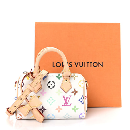 Louis Vuitton LV X TM Monogram Multicolor Nano Speedy White 10 of 10