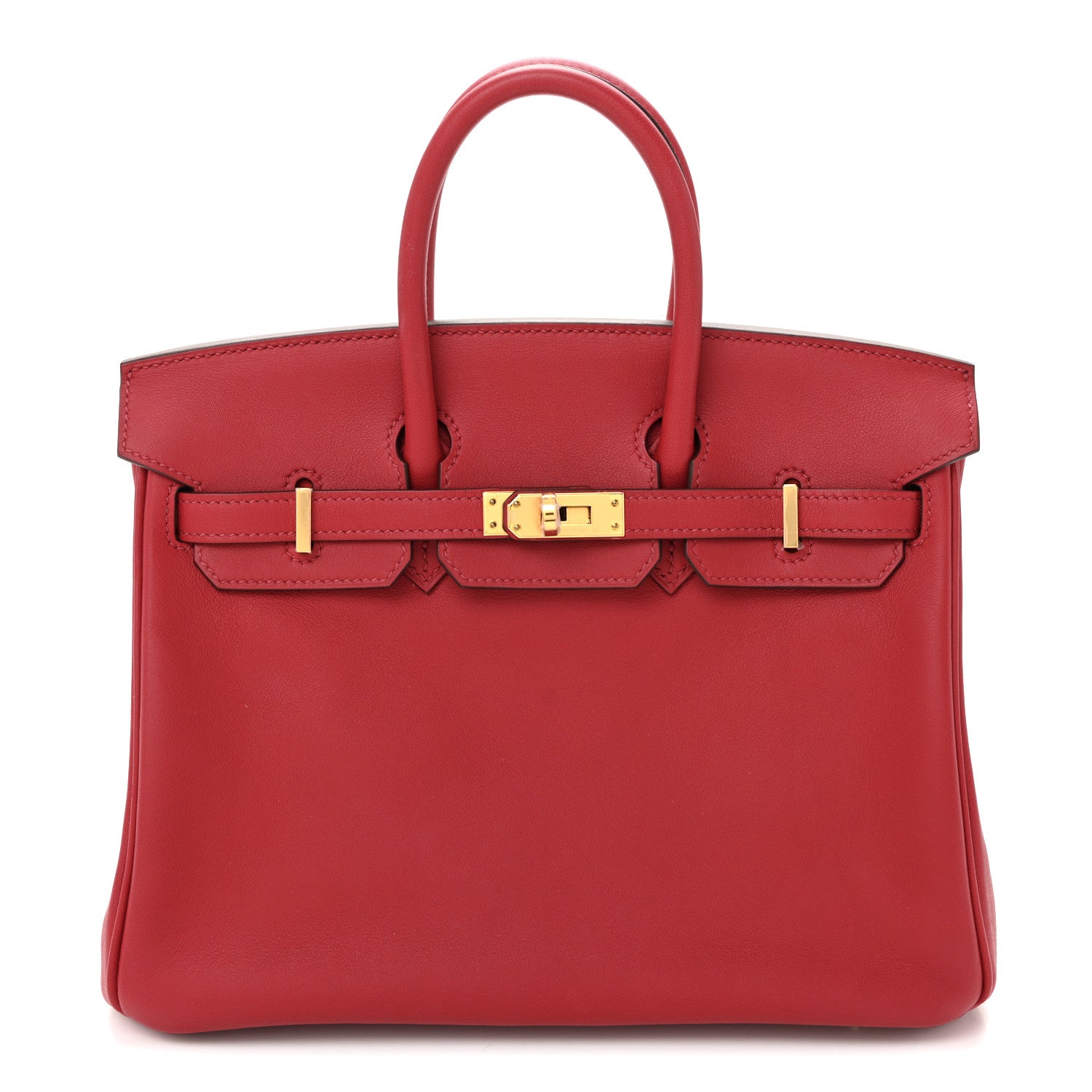 Hermes Swift Birkin 25 Rouge Casaque 1 of 11