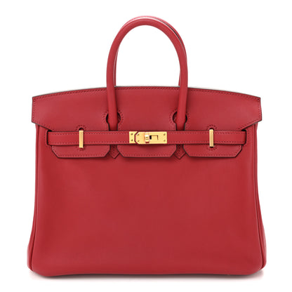 Hermes Swift Birkin 25 Rouge Casaque 1 of 11