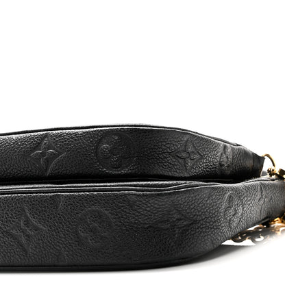 Louis Vuitton Empreinte Monogram Giant Multi Pochette Accessories Black 10 of 10