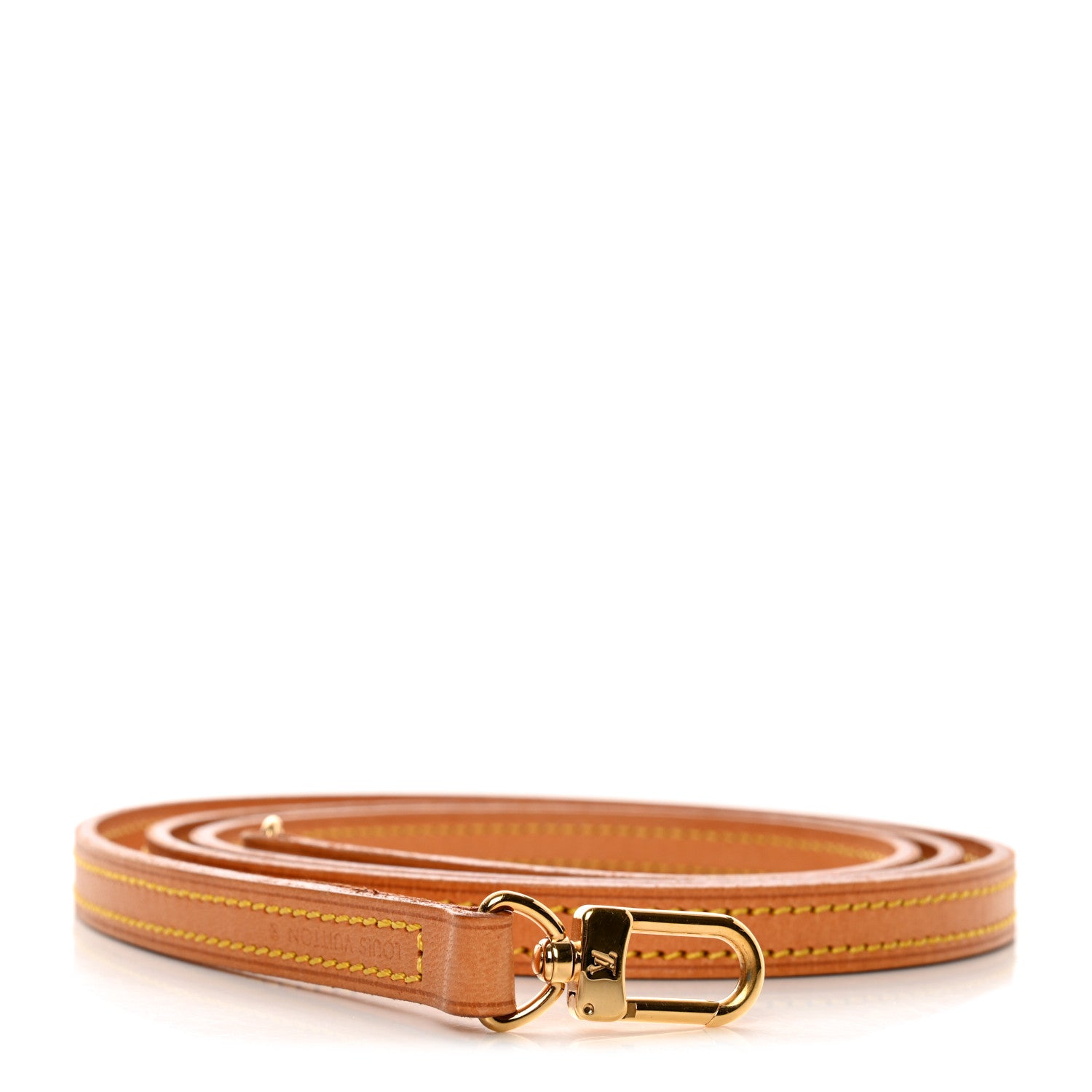 Louis Vuitton Vachetta 12mm Long Shoulder Strap VVN 1 of 5