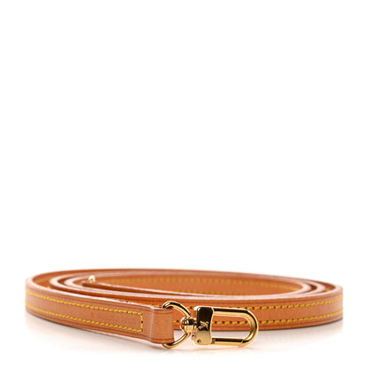 Louis Vuitton Vachetta 12mm Long Shoulder Strap VVN 1 of 5
