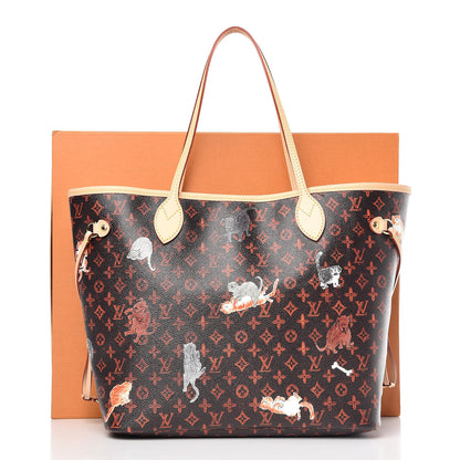 Louis Vuitton Catogram Neverfull MM Marron 11 of 11
