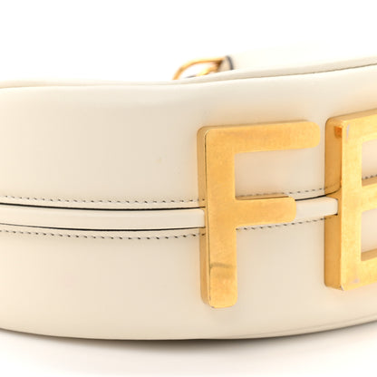 Fendi Vitello Grace Matte Small Fendigraphy Hobo Bag White Ice 10 of 11