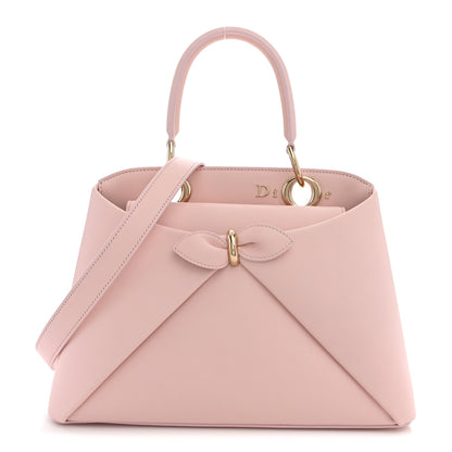 Christian Dior Shiny Smooth Calfskin Small Cigale Bag Rose Songe 1 of 9