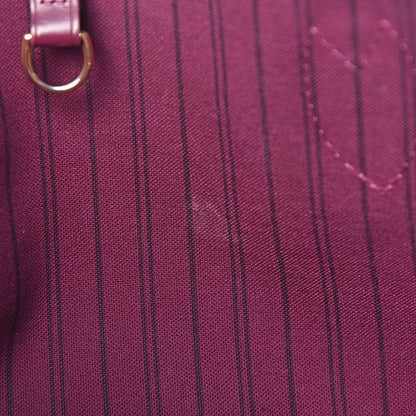 Louis Vuitton Monogram Totem Neverfull MM Magenta 8 of 11