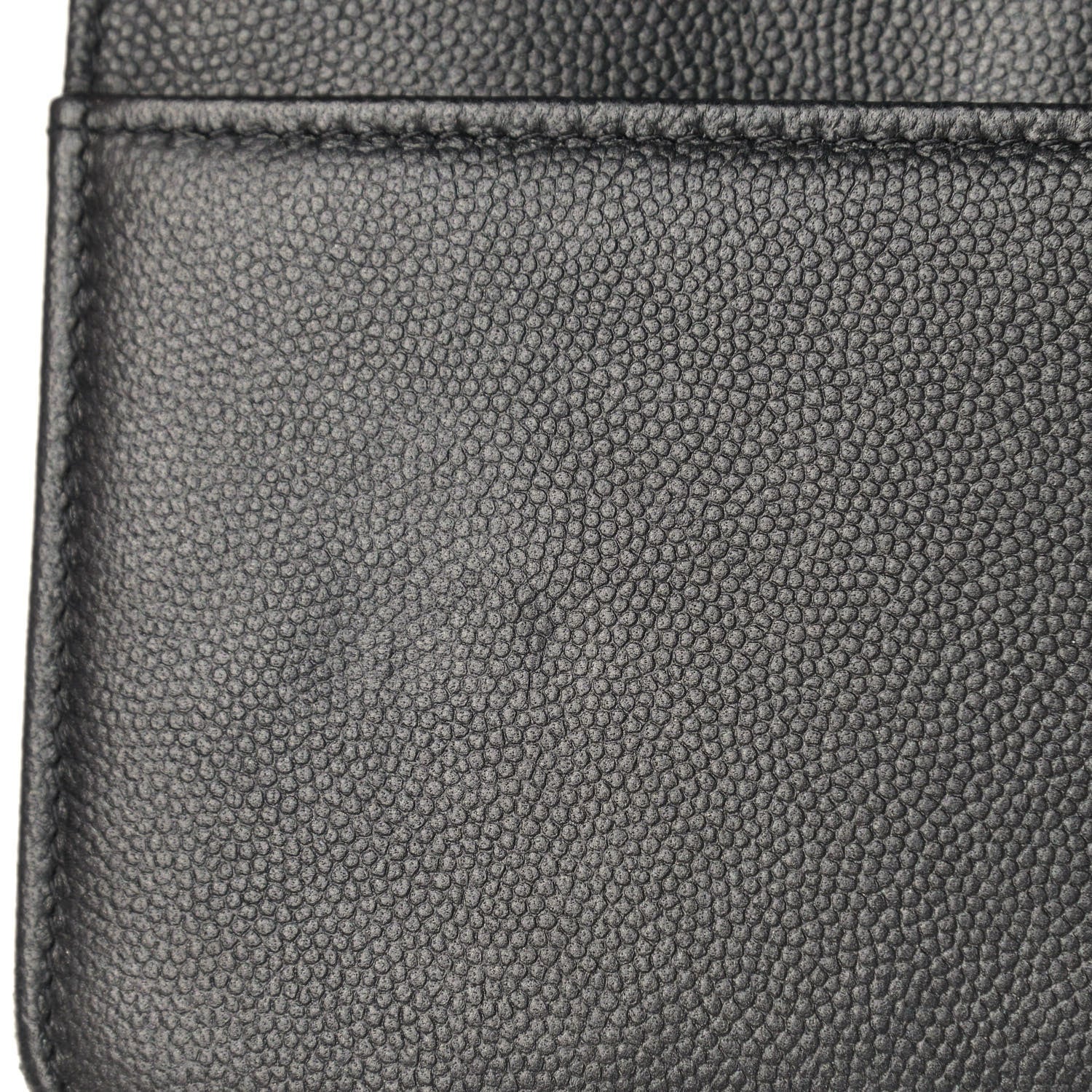 Chanel Caviar Quilted Boy Wallet On Chain WOC So Black 11 of 13