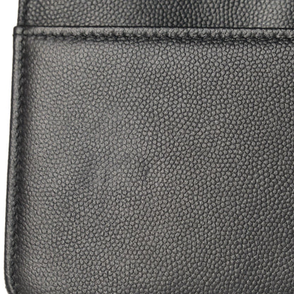 Chanel Caviar Quilted Boy Wallet On Chain WOC So Black 11 of 13