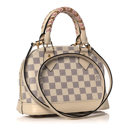 Louis Vuitton Damier Azur Braided Alma BB 2 of 8