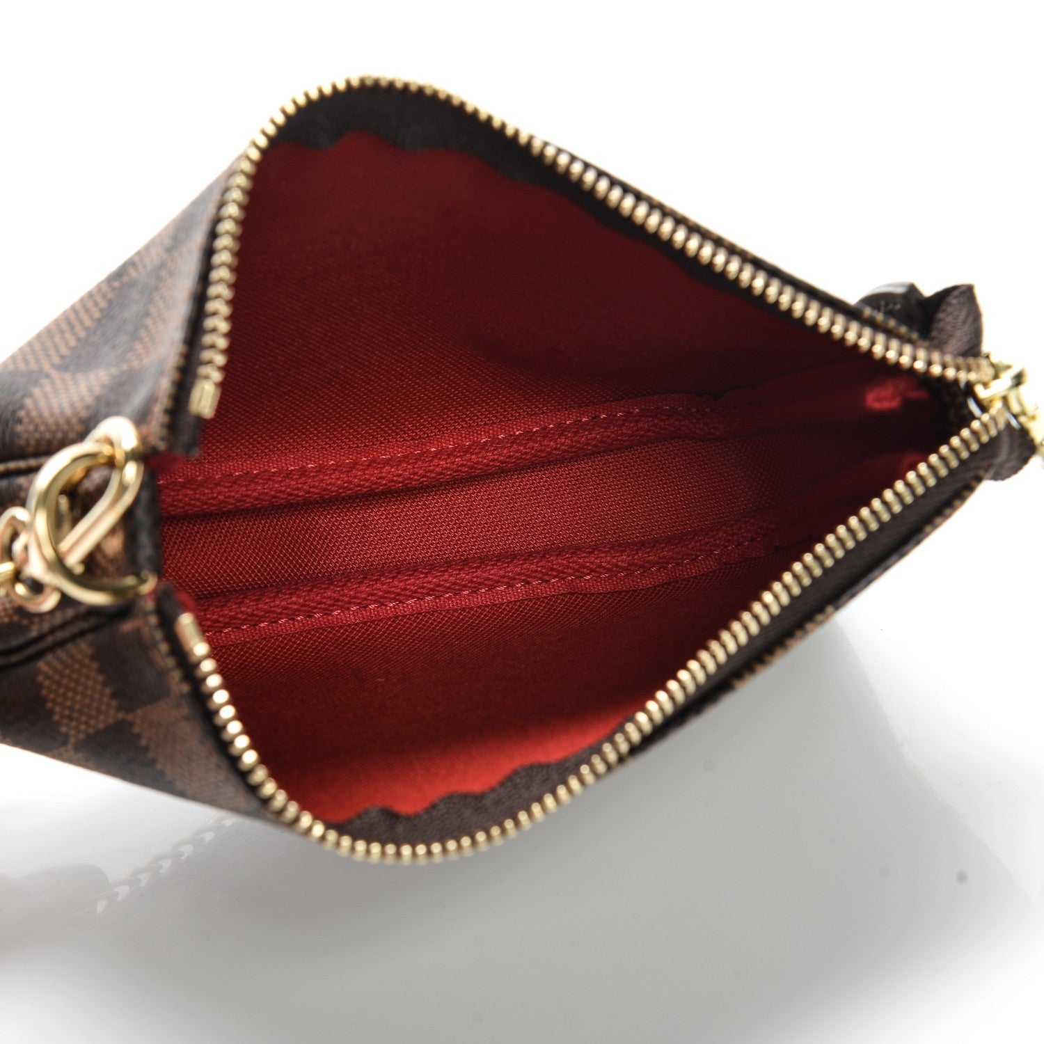 Louis Vuitton Damier Ebene Mini Pochette Accessories 5 of 7