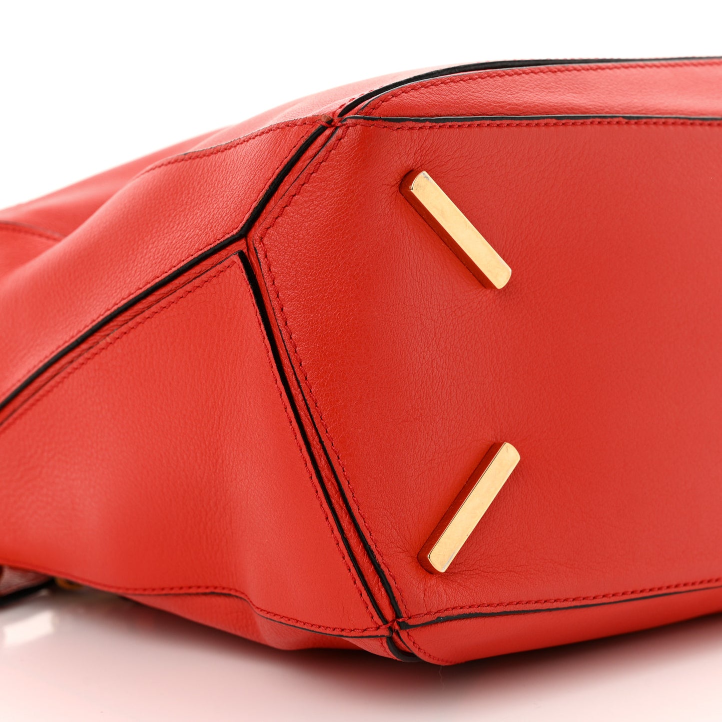 Calfskin Medium Puzzle Bag Scarlet