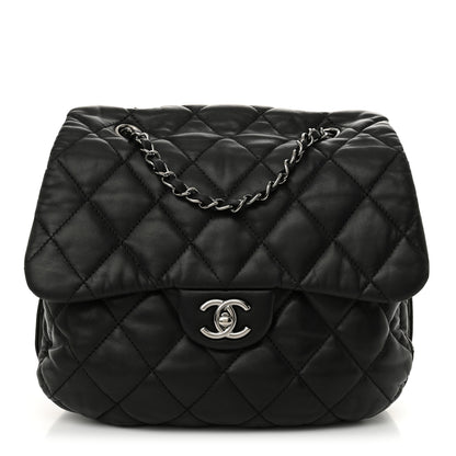 Chanel Lambskin Quilted Large Chanel 3 Flap Black 1 of 11