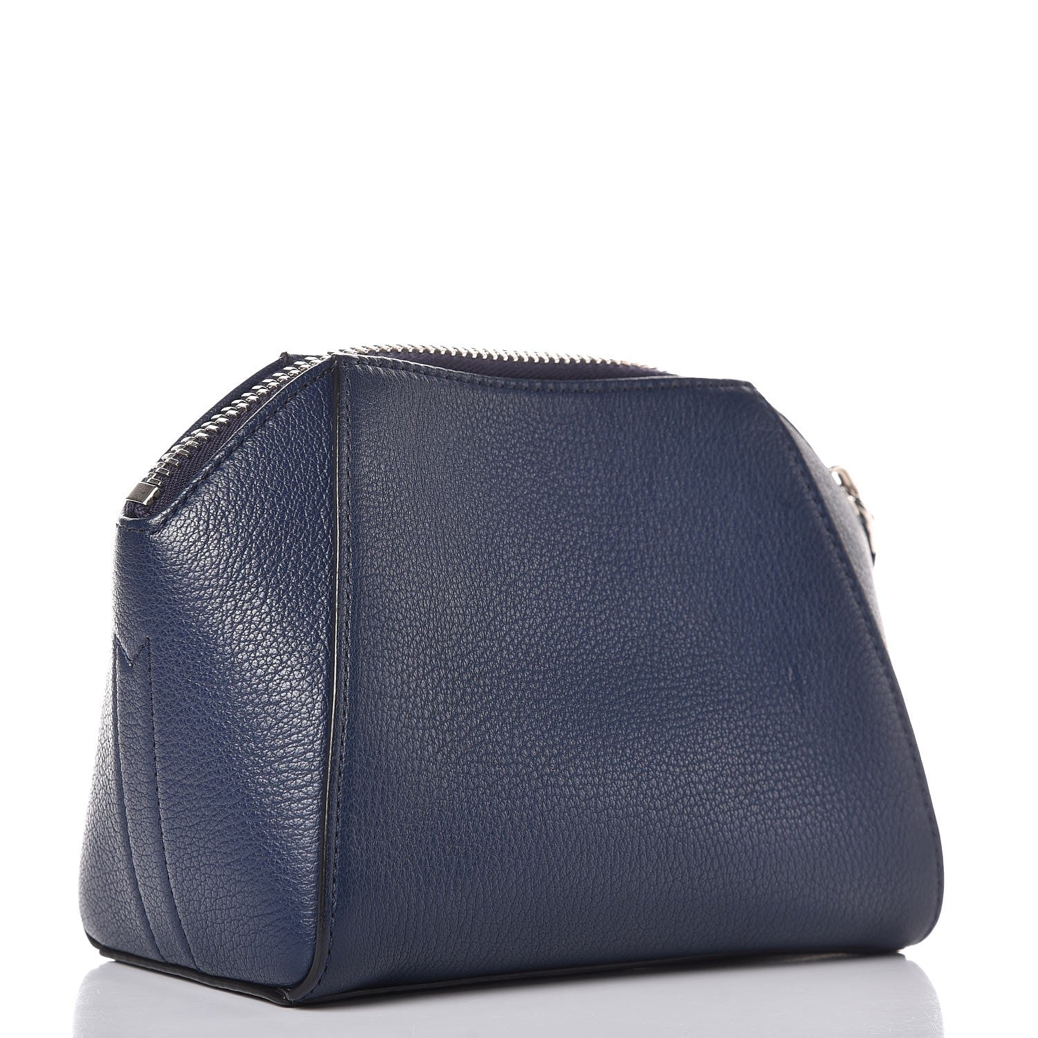 Givenchy Sugar Goatskin Small Antigona Beauty Wristlet Navy 3 of 9